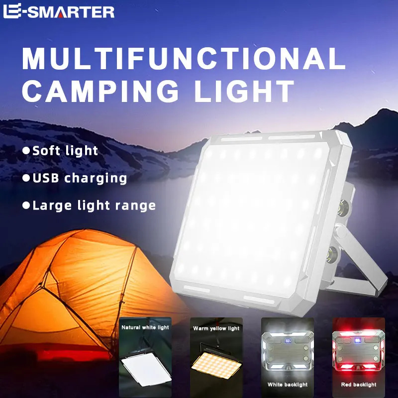 Outdoor Power Lights - LED Camping Zelt Licht Wiederaufladbare Suchscheinwerfer