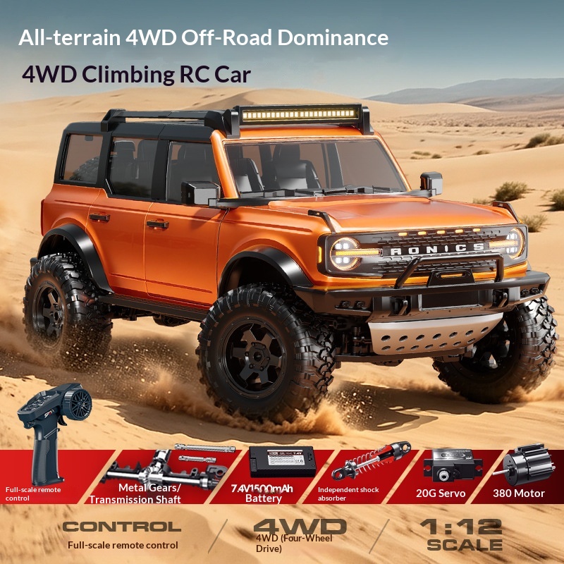 Outdoor Power Brush - Hongxing R22 RC Ferngesteuertes Auto 4WD