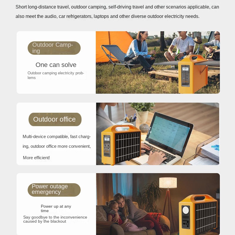 200W Solar-Outdoor-Stromversor – Outdoor Power Lead Bewertung und Preis