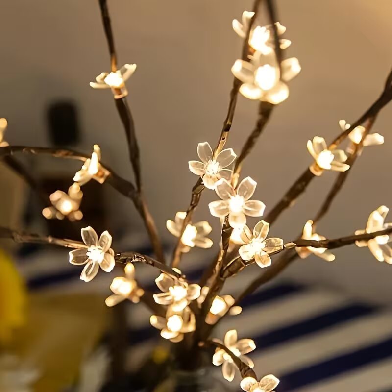 1/2 Stück 20LED Kirschblütenba – Outdoor Power Lights Bewertung und Preis