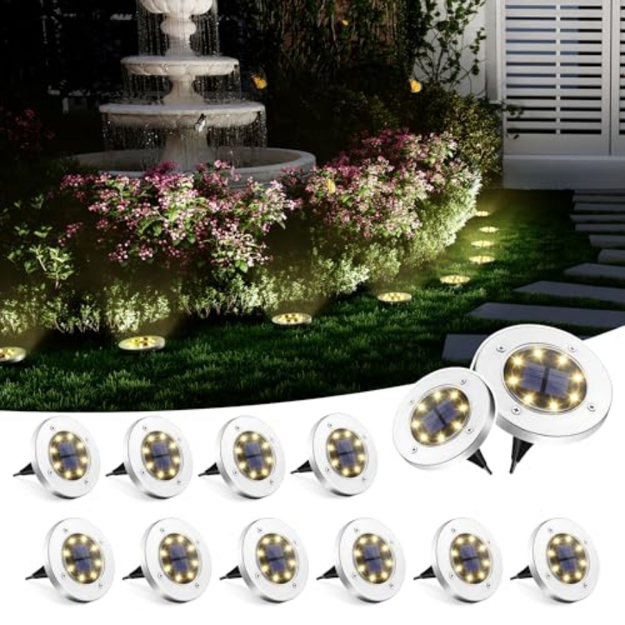 Solar-Bodenleuchten, Solar-Auß – Outdoor Power Lights Bewertung und Preis