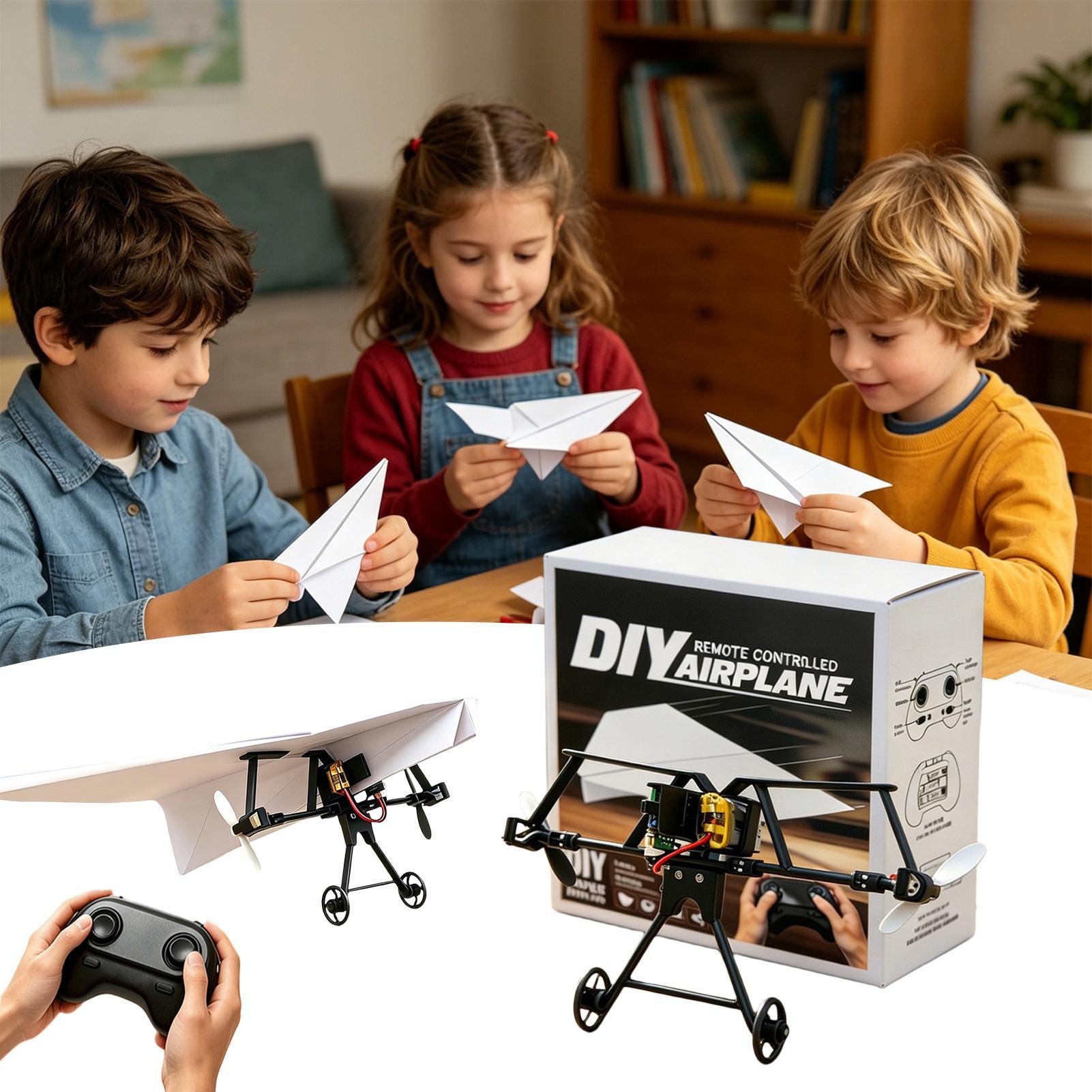 DIY RC Papierflugzeug-Bausatz  – Outdoor Power Lead Bewertung und Preis