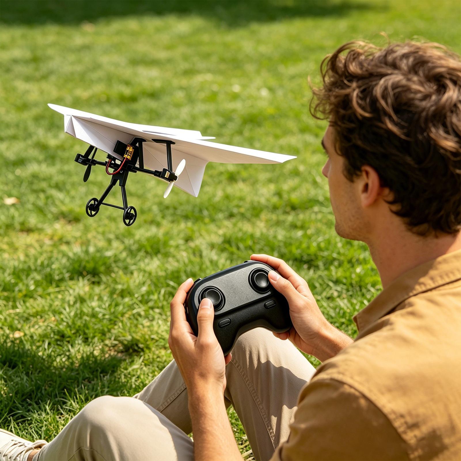 DIY RC Papierflugzeug-Bausatz  – Outdoor Power Lead Bewertung und Preis